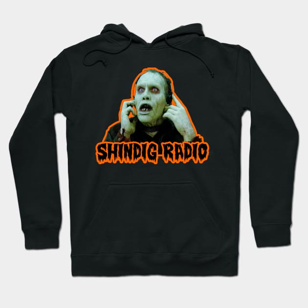 Shindig Radio (Bub Variant) Hoodie by halloween_shindig